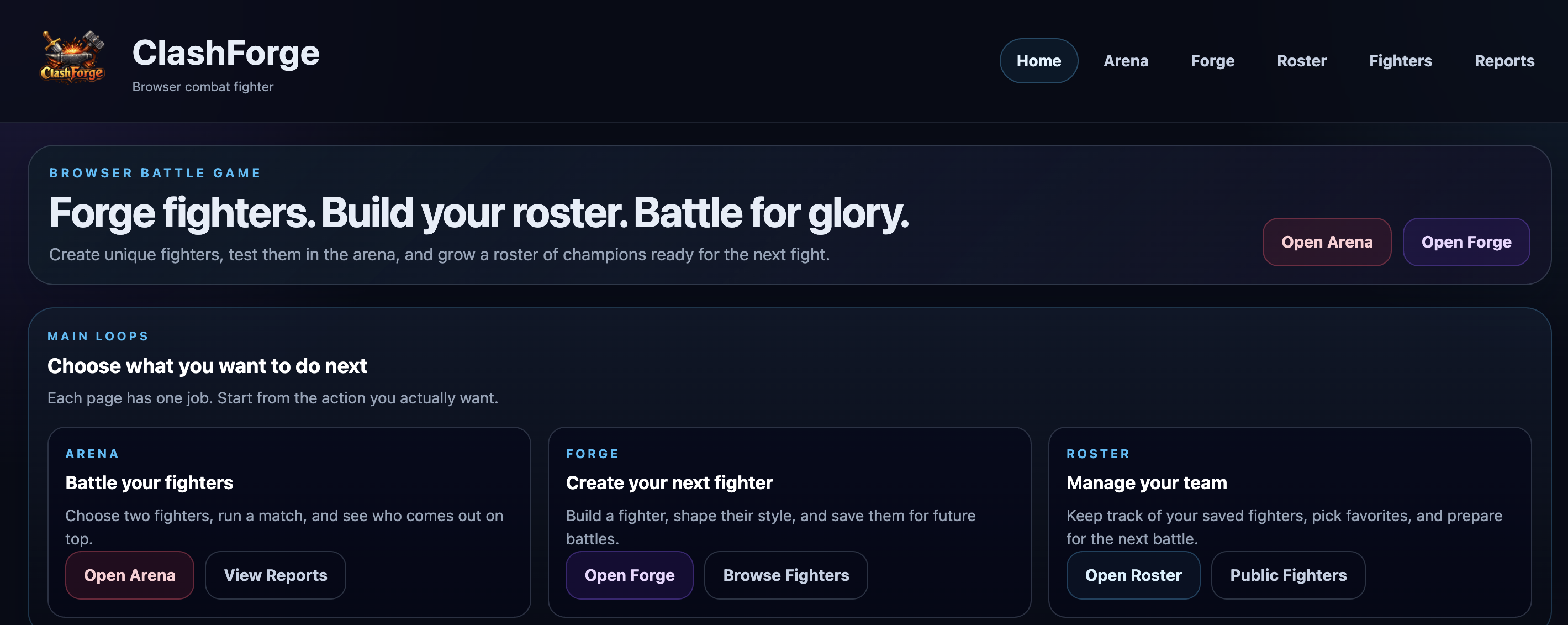 Upcoming Release ClashForge